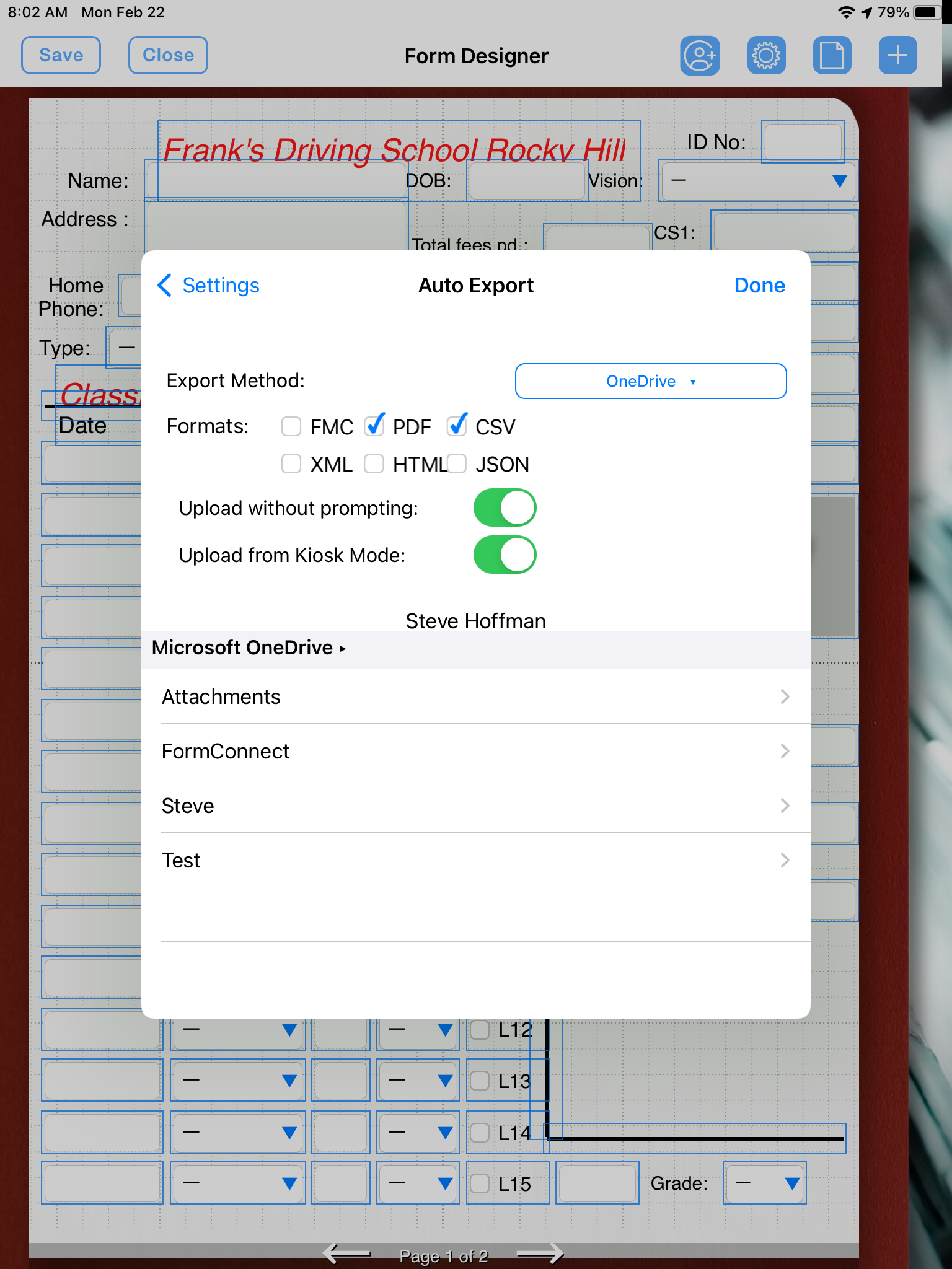 Simplifying the Process of Exporting a Form – FormConnections